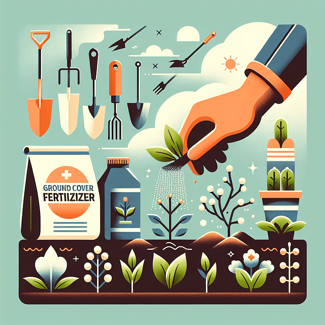 fertilizing perennial ground cover plants in early spring