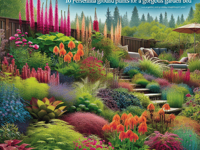 Beautifying Your Boundary: 10 Perennial Ground Cover Plants for a Gorgeous Garden Bed