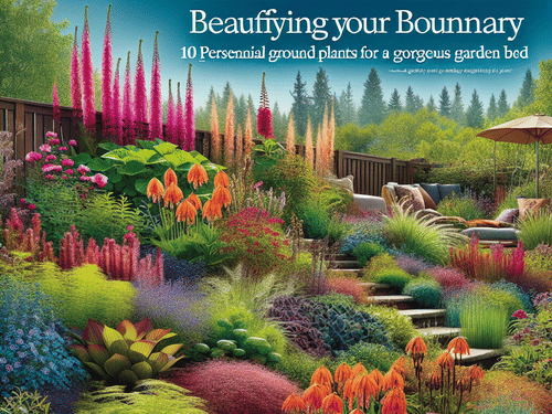 Beautifying Your Boundary: 10 Perennial Ground Cover Plants for a Gorgeous Garden Bed