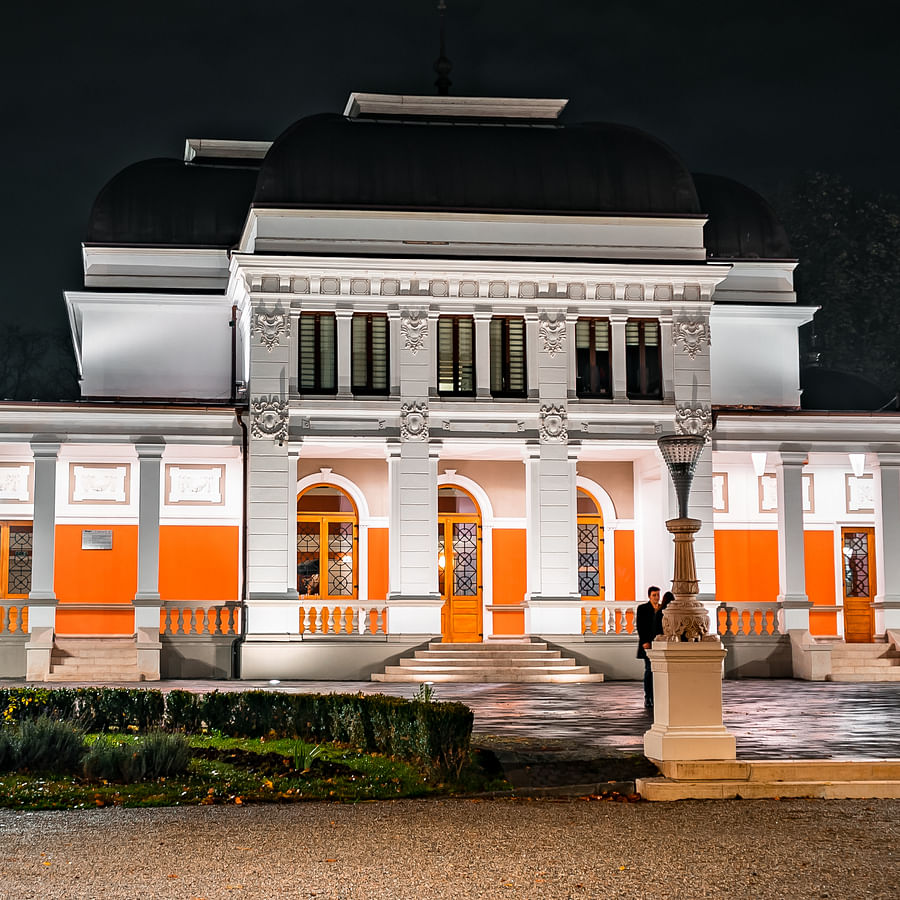 Lush perennial garden enhancing the curb appeal of a beautiful home
