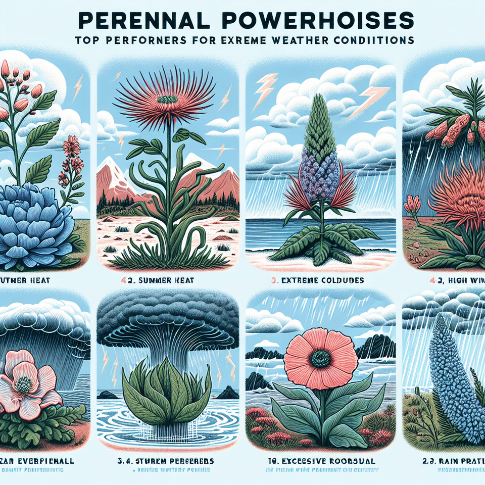 Perennial Powerhouses: The Top Performers for Extreme Weather Conditions