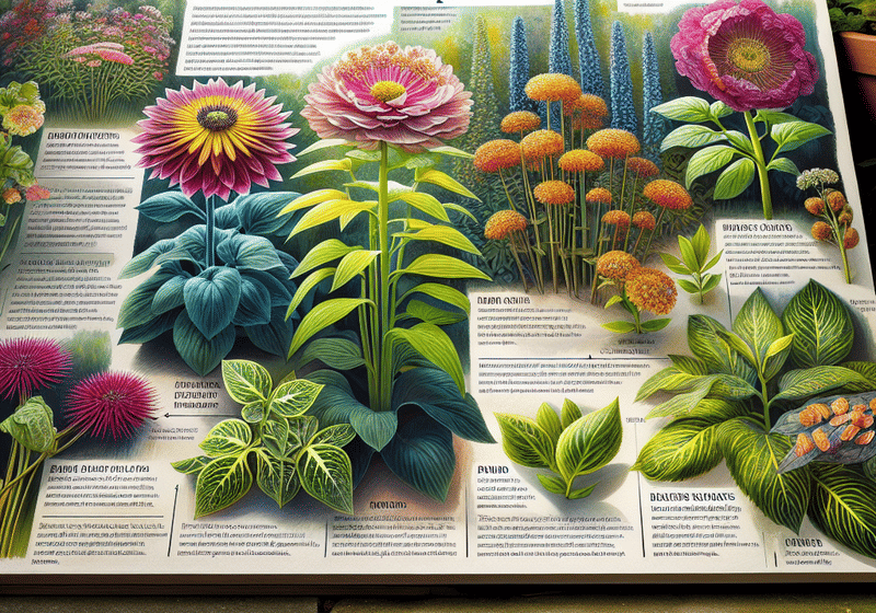 Perennials that Make a Statement: Choosing and Caring for Large and Dramatic Perennial Plants