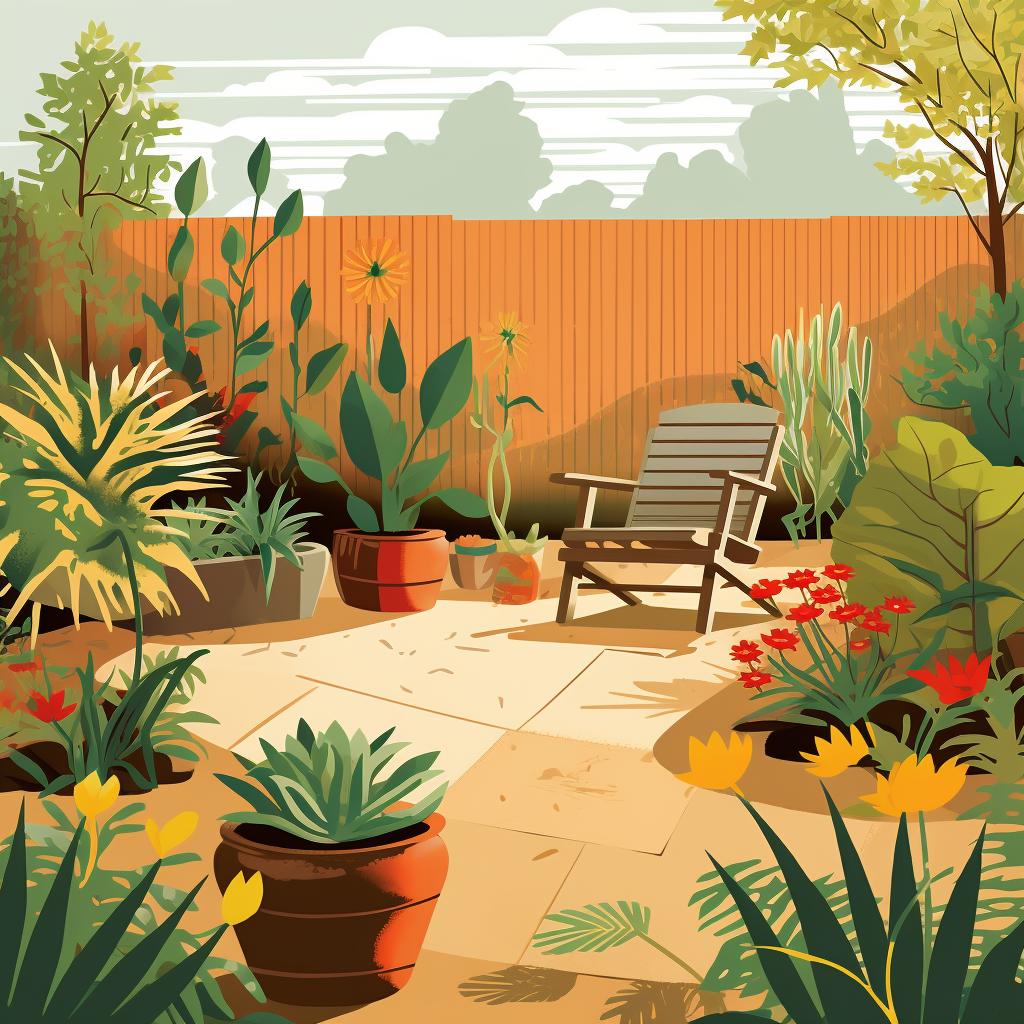 A sunny garden spot with well-drained soil