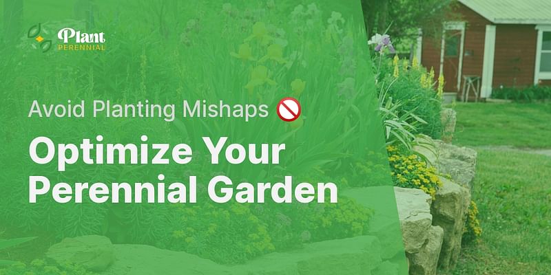 Optimize Your Perennial Garden - Avoid Planting Mishaps 🚫