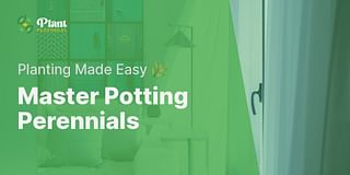 Master Potting Perennials - Planting Made Easy 🌿