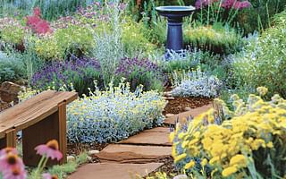 What are some important aspects to consider when designing a perennial garden?