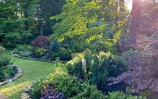 What are the key points to consider when designing a perennial garden?